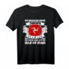 Isle of Man Flagge T-Shirt - Motorsport, TT & Souvenir für Fans, Motorradfahrer & Reisende