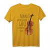 Nenn Es Noch Einmal Geige Ich Warne Dich Cellospieler T-Shirt – Lustiges Musiker Shirt für Cellisten und Cello Lehrer