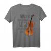 Nenn Es Noch Einmal Geige Ich Warne Dich Cellospieler T-Shirt – Lustiges Musiker Shirt für Cellisten und Cello Lehrer