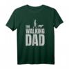 The Walking Dad - Lustiges Hundepapa T-Shirt für Vatertag, Geburtstag & Weihnachten, perfekt für Hunde- und Serienfans