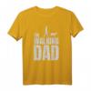The Walking Dad - Lustiges Hundepapa T-Shirt für Vatertag, Geburtstag & Weihnachten, perfekt für Hunde- und Serienfans