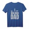 The Walking Dad - Lustiges Hundepapa T-Shirt für Vatertag, Geburtstag & Weihnachten, perfekt für Hunde- und Serienfans