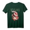 Böses Hasi Psycho Halloween T-Shirt für Damen und Herren – Lustiges Blutiges Hasen Kostüm für Party, Zoo, Weihnachten & Geburtstag