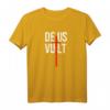 DEUS VULT I Gott Will Es Vintage Kreuzritter T-Shirt – Historisches Mittelalter Design für Fasching, Halloween & Kostümideen