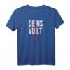 DEUS VULT I Gott Will Es Vintage Kreuzritter T-Shirt – Historisches Mittelalter Design für Fasching, Halloween & Kostümideen