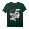 Kinder Geburtstagsshirt Koala - Ich bin 5 Jahre T-Shirt für Mädchen und Jungen, lustiges Geburtstagsoutfit für den Kindergarten und die Feier