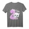 Kinder Geburtstagsshirt Kleine Katze - 2. Geburtstag Mädchen T-Shirt für zweijährige Kinder, lustiges Geburtstagsgeschenk & Outfit
