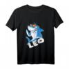 Kinder Hai Haie Name Leo T-Shirt - Personalisierte Kinderbekleidung für Hai-Fans, perfekt als Geschenk für Neffen und Enkel