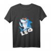 Kinder Hai Haie Name Leo T-Shirt - Personalisierte Kinderbekleidung für Hai-Fans, perfekt als Geschenk für Neffen und Enkel
