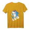 Kinder Hai Haie Name Leo T-Shirt - Personalisierte Kinderbekleidung für Hai-Fans, perfekt als Geschenk für Neffen und Enkel