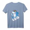 Kinder Hai Haie Name Leo T-Shirt - Personalisierte Kinderbekleidung für Hai-Fans, perfekt als Geschenk für Neffen und Enkel