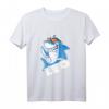 Kinder Hai Haie Name Leo T-Shirt - Personalisierte Kinderbekleidung für Hai-Fans, perfekt als Geschenk für Neffen und Enkel