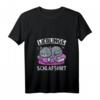 Damen Schlafende Katze Pajama Nachthemd - Lustiges und Bequemes Schlafshirt mit V-Ausschnitt für Powernaps & entspannte Nächte