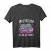 Damen Schlafende Katze Pajama Nachthemd - Lustiges und Bequemes Schlafshirt mit V-Ausschnitt für Powernaps & entspannte Nächte