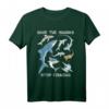 Stop Finning Walhai Hammerhai Weißer Hai T-Shirt - Für Hai-Fans, Meeresbiologen und Naturschützer gegen Haifinning
