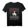 Lustiges Weihnachts T-Shirt mit Hirsch und Spruch – Perfekt für Damen und Herren, Geschenkidee zum Fest der Liebe