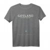 Vintage Schweden Gotland T-Shirt mit Karte & Koordinaten – Perfektes Geschenk für Reiseliebhaber & Schwedenfans