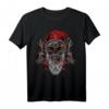 Böser Weihnachtsmann Totenkopf Skull Heavy Xmas Geschenk T-Shirt – Lustiges Weihnachtsmotiv für Männer, Frauen & Kinder für Xmas Partys & Feiertage