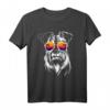 Zwergschnauzer mit Sonnenbrille T-Shirt – Lustiges Hundemotiv für Schnauzerrassen Fans, perfekt als Geschenk zu Weihnachten oder Geburtstag