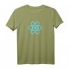 ReactJS Offizielles Logo T-Shirt – Ideal für Entwickler und React Fans, Perfekt für Webentwicklung & Programmiergeschenke