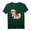 Tattoo I Love Dad Shih Tzu Dad T-Shirt - Lustiges Vatertagsgeschenk für Hundeliebhaber, Welpenfans & Shih Tzu Besitzer
