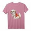 Tattoo I Love Dad Shih Tzu Dad T-Shirt - Lustiges Vatertagsgeschenk für Hundeliebhaber, Welpenfans & Shih Tzu Besitzer