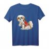 Tattoo I Love Dad Shih Tzu Dad T-Shirt - Lustiges Vatertagsgeschenk für Hundeliebhaber, Welpenfans & Shih Tzu Besitzer