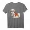 Tattoo I Love Dad Shih Tzu Dad T-Shirt - Lustiges Vatertagsgeschenk für Hundeliebhaber, Welpenfans & Shih Tzu Besitzer