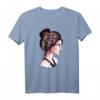 Just A Girl Who Loves Books - Lustiges Lesemotiv T-Shirt für Buchliebhaber, Bibliothek, Schule & Geschenkidee