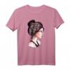 Just A Girl Who Loves Books - Lustiges Lesemotiv T-Shirt für Buchliebhaber, Bibliothek, Schule & Geschenkidee