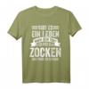 Gamer Zocken Esports Zocker Videospiel Geschenk T-Shirt – Lustiges Nerd & Konsolenspieler Outfit für Lan Parties & Esports Fans