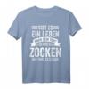 Gamer Zocken Esports Zocker Videospiel Geschenk T-Shirt – Lustiges Nerd & Konsolenspieler Outfit für Lan Parties & Esports Fans