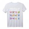 Kawaii Axolotl T-Shirt - Verschiedene Axolotl Arten für Amphibienfans, Tierliebhaber & Geburtstagsgeschenk