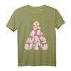 Axolotl Weihnachtsbaum Süß Kawaii exotisches Haustier Kunst T-Shirt – Perfektes Geschenk für Tierliebhaber, Kinder & Erwachsene