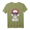 Acid Diskothek Musik Techno Trance Totenkopf T-Shirt – Perfektes Party- und Festival-Shirt für elektronische Musikfans