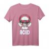 Acid Diskothek Musik Techno Trance Totenkopf T-Shirt – Perfektes Party- und Festival-Shirt für elektronische Musikfans