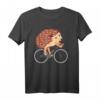 Lustiges Igel auf Fahrrad T-Shirt – Perfektes Geschenk für Tierliebhaber, Geburtstage & Weihnachten