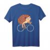 Lustiges Igel auf Fahrrad T-Shirt – Perfektes Geschenk für Tierliebhaber, Geburtstage & Weihnachten