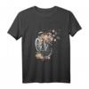Fahrradfahrer Geschenk Blumen Schmetterlinge Tiere Fahrrad T-Shirt – Perfekt für Radliebhaber, Männer, Frauen und Kinder, geeignet für alle Jahreszeiten