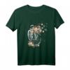 Fahrradfahrer Geschenk Blumen Schmetterlinge Tiere Fahrrad T-Shirt – Perfekt für Radliebhaber, Männer, Frauen und Kinder, geeignet für alle Jahreszeiten