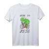 Born to Bike Fahrrad T-Shirt mit Frosch Motiv – Lustiges Comic Style Radfahrer Shirt für Kinder, Teens & Erwachsene, Perfektes Geschenk zu Weihnachten & Geburtstag