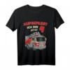 Kinder Feuerwehr Geburtstag T-Shirt – Für 4-Jährige Jungen & Mädchen, Lustiges Feuerwehr Motiv zum Geburtstag, Weihnachten & Ostern