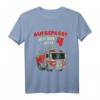 Kinder Feuerwehr Geburtstag T-Shirt – Für 4-Jährige Jungen & Mädchen, Lustiges Feuerwehr Motiv zum Geburtstag, Weihnachten & Ostern