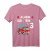 Kinder 3. Geburtstag Feuerwehr T-Shirt mit Feuerwehrauto – Perfektes Geburtstagsgeschenk & Outfit für kleine Feuerwehrfans