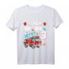 Kinder 3. Geburtstag Feuerwehr T-Shirt mit Feuerwehrauto – Perfektes Geburtstagsgeschenk & Outfit für kleine Feuerwehrfans