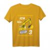 Kinder Bagger Baustelle T-Shirt zum 3. Geburtstag – Geschenk für Jungen, Baustellen-Fans & Kindergeburtstagsfeier