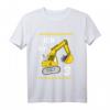 Kinder Bagger Baustelle T-Shirt zum 3. Geburtstag – Geschenk für Jungen, Baustellen-Fans & Kindergeburtstagsfeier