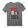 Harley Quinn Joker Love Hate T-Shirt – Offiziell lizenziertes DC Comics Fanmerchandise für Cosplay & Conventions