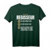 Lustiges Regisseur T-Shirt - Top Geschenkidee für Kinofans, Kollegen & Freunde mit Humor für Geburtstage & Weihnachten