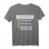 Lustiges Regisseur T-Shirt - Top Geschenkidee für Kinofans, Kollegen & Freunde mit Humor für Geburtstage & Weihnachten